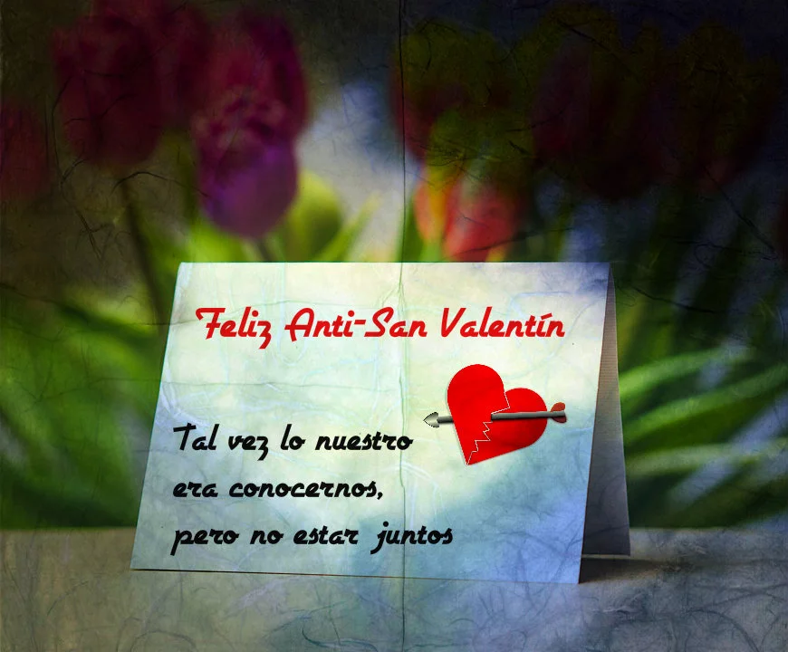 Tarjeta anti-san valentín